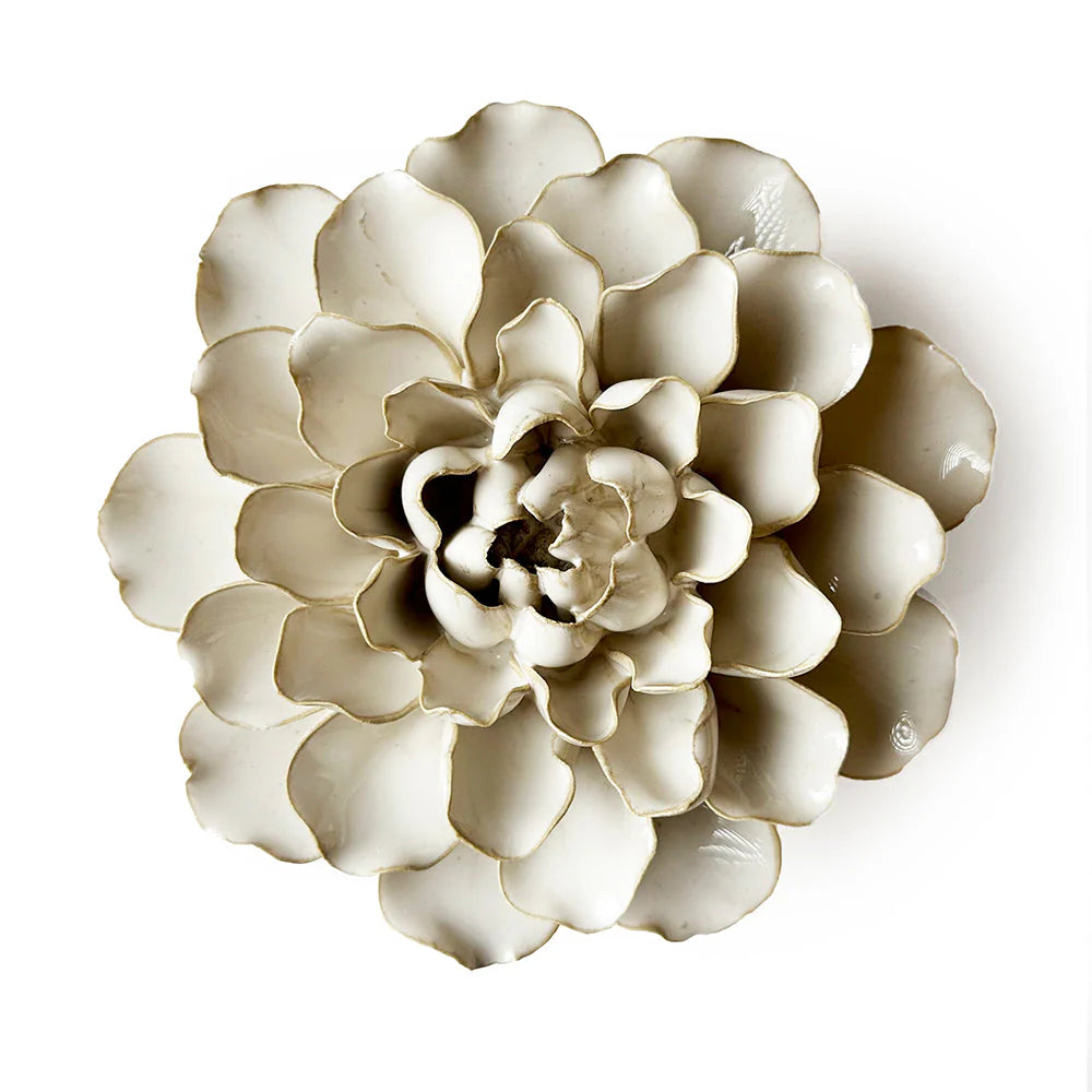 Ceramic White Flower