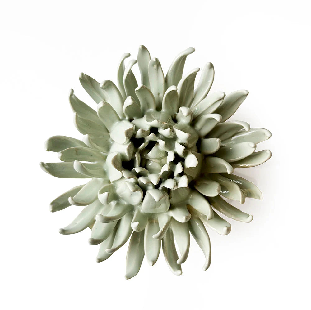 Ceramic Flower Mint Flower