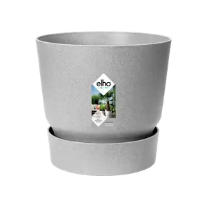 Greenville Round Plant Pot Concrete 25cm